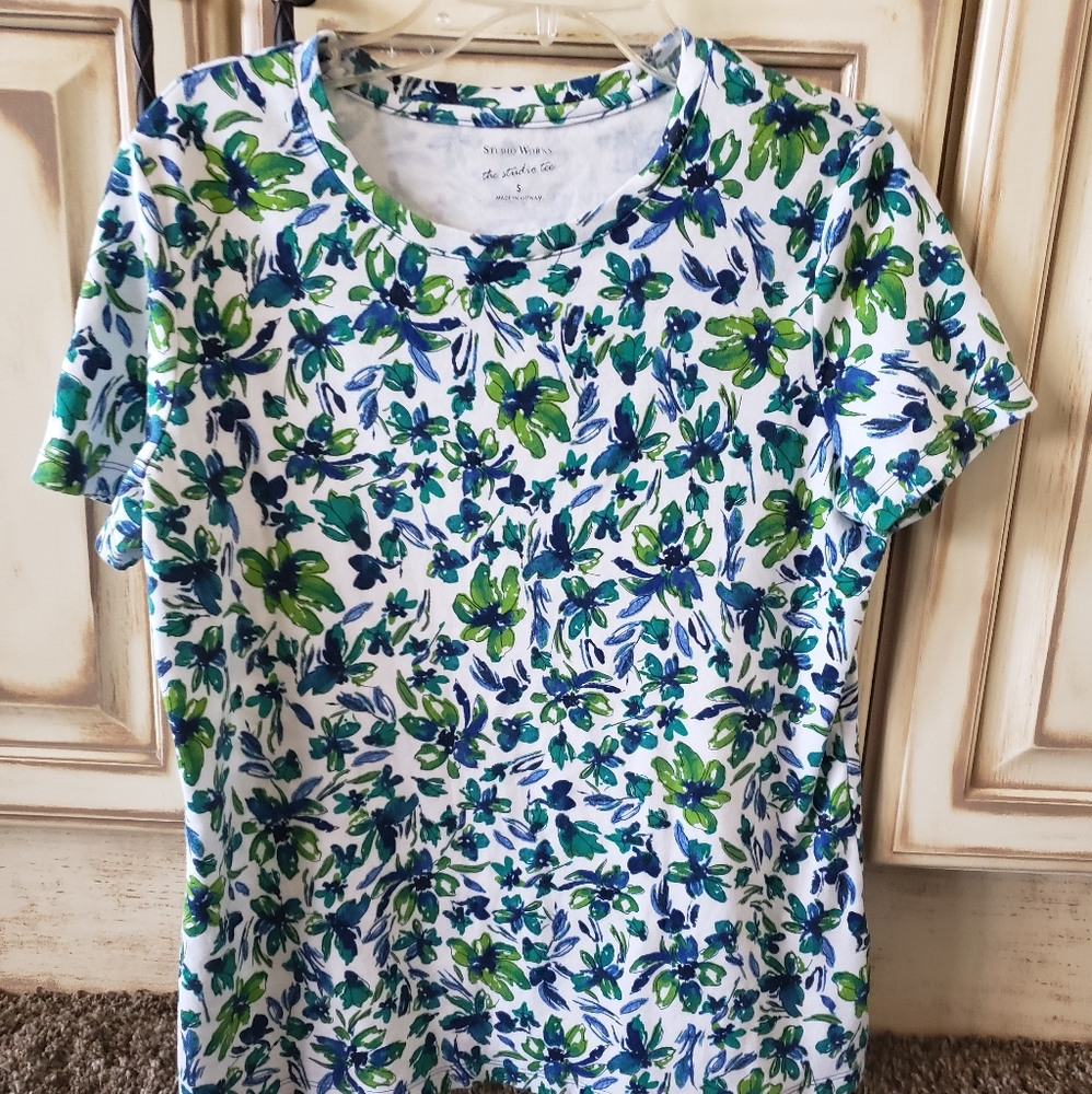 Studio Works floral shirt.